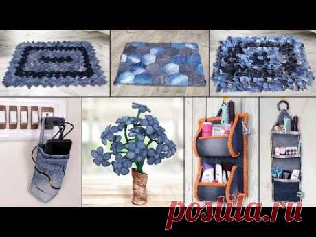 8 Old Jeans Ideas !!! Best Out of Waste || Old Clothes Reuse