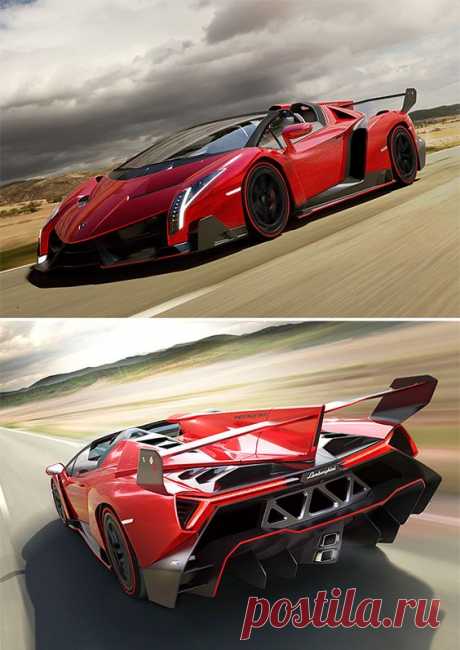 Lamborghini Veneno Roadster. $4.5 mil if you have to spare..