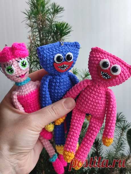 PDF Мама Хагги Вагги крючком. FREE crochet pattern; Аmigurumi toy patterns. Амигуруми схемы и описания на русском. Вязаные игрушки и поделки своими руками #amimore - кукла, куколка, мама Хаги Ваги.