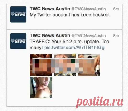 Новостное агентство выложило нецензурные порно фото онлайн в Твиттер