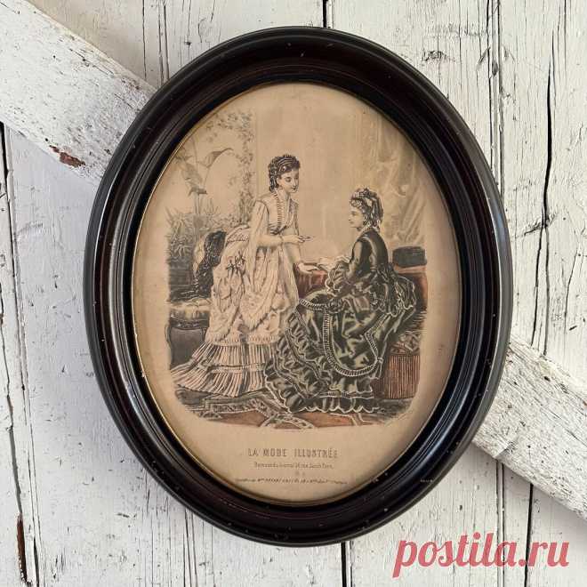 Antique Oval Frame Wooden With Print La Mode Illustree Paris Fashion - Etsy This Wall Hangings item by LititzCarriageHouse has 18 favorites from Etsy shoppers. Ships from Leola, PA. Listed on Mar 27, 2024