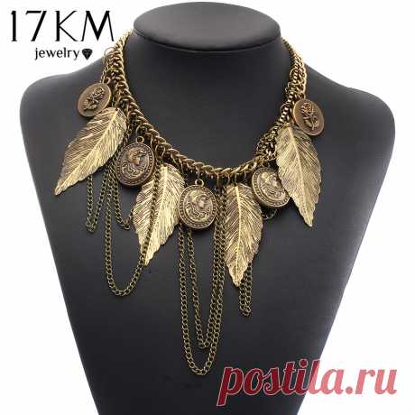 мода обувь для мужчин Picture - More Detailed Picture about 17KM Hot Vintage Gold Color Collier Femme Women Statement Collar Chain Pendant Necklace jewelry Leaves Choker Colar Women Picture in Колье from 17KM Official Store | Aliexpress.com | Alibaba Group