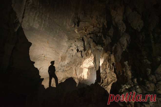 Прогулка по китайской пещере в провинции Гуанси. - Путешествуем вместе