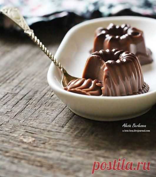Шоколадное желе