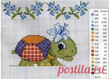ENCANTOS EM PONTO CRUZ: Infantil / crochet ideas and tips - Juxtapost