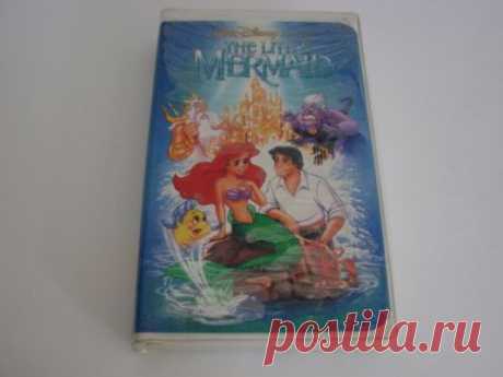 The Little Mermaid - Disney Black Diamond Classic Rare Cover Art (VHS, 1990) 5013037823530 | eBay