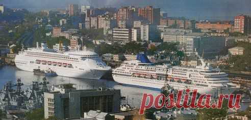 Владивосток город НАШЕНСКИЙ!!!
Анатолий Говоруха

Редкий кадр когда два лайнера в порту.