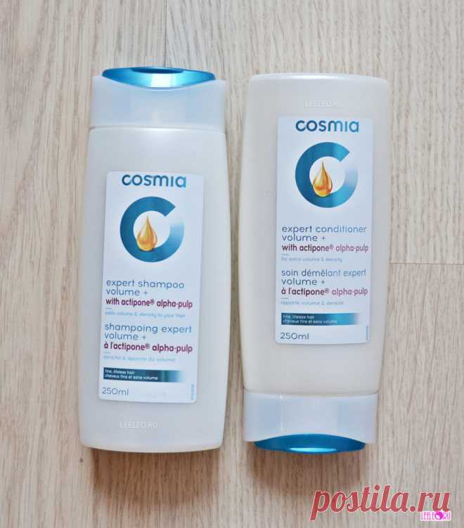 Шампунь и бальзам для волос COSMIA Expert Volume (фото)