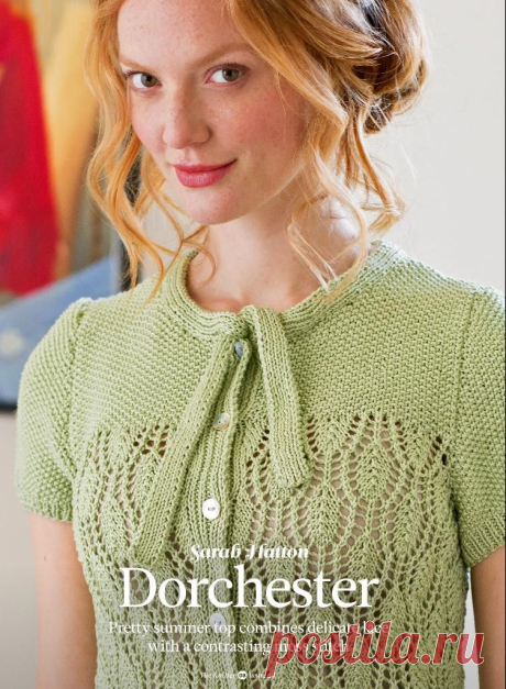 Кофточка Dorchester, The Knitter 60
