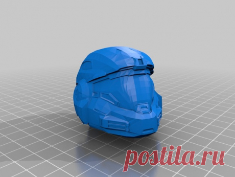 Halo Helmet V1 by Jace1969 An old file from my Pepakura making days that I discovered in Pepakura Designer you can export to .OBJ and in "Windows 10 3DBuilder or 123Design" export to .STL. Unfortunately I don't have the skills yet to improve further on the model, but maybe someone out there would like to tidy it up. Please upload it back as a remix if you do take the time to clean it up.
Please note this was originally uploaded to the net as a free down load. So I cant tak...