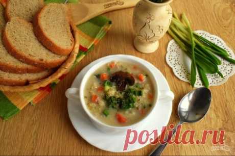 Пшенный суп с грибами - пошаговый рецепт с фото на Повар.ру