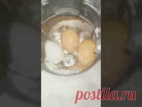 Варим яйца всмятку с помощью Китченбота #kitchenbot #рецепты #вкуснаяеда #яйцаназавтрак #яйца