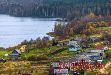 Картинки осень в деревне (36 фото) ⭐ Забавник