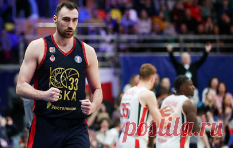 Баскетболист ЦСКА Милутинов стал самым ценным игроком сезона Единой лиги ВТБ. Сербский центровой набирал в регулярном чемпионате 16,1 очка и 9,1 подбора в среднем за матч