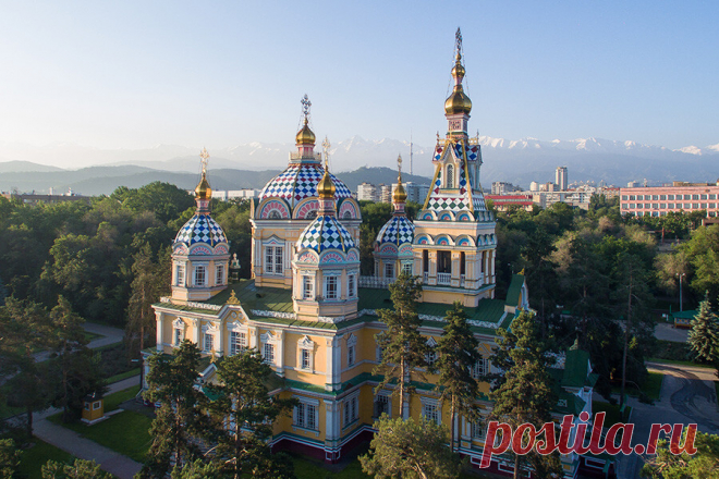 Свято-Вознесенский собор Алматы Казахстан