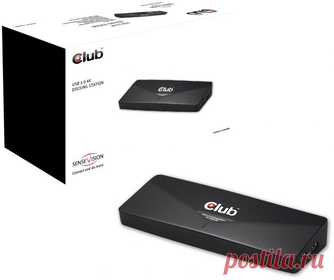 Club 3D выпустила первую USB 3.0 док-станцию с поддержкой 4K / Новости hardware / 3DNews - Daily Digital Digest