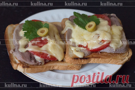 Быстрые бутерброды – рецепт приготовления с фото от Kulina.Ru