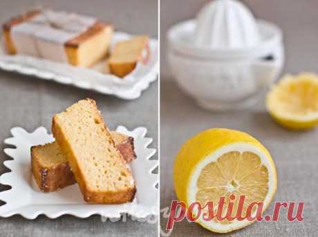Лимонный кекс на французских сливках