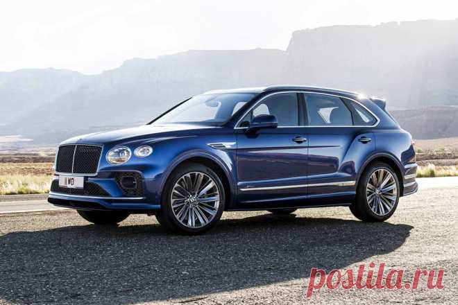 Обновленный Bentley Bentayga Speed 2021 в основном обновился по технике