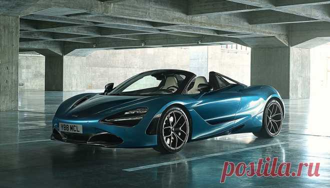 McLaren 720S Spider 2019 – новый Спайдер со складным верхом - цена, фото, технические характеристики, авто новинки 2018-2019 года