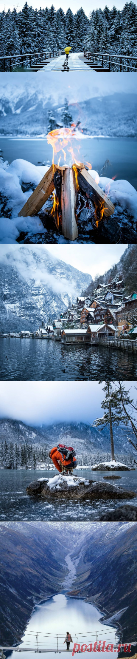 Умиротворяющие зимние пейзажи немецкого фотографа - ТАЙНЫ ВСЕЛЕННОЙ - медиаплатформа МирТесен