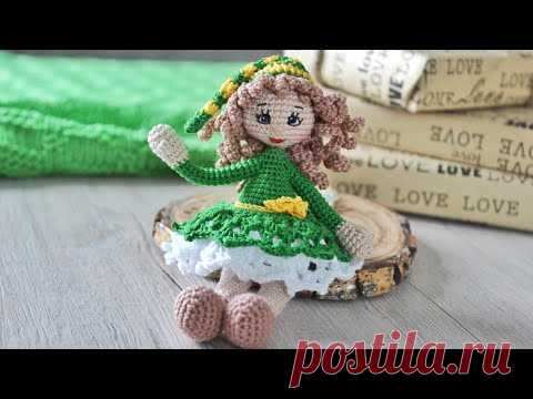 Новогодняя кукла/Вязаные платья/Собачка крючком