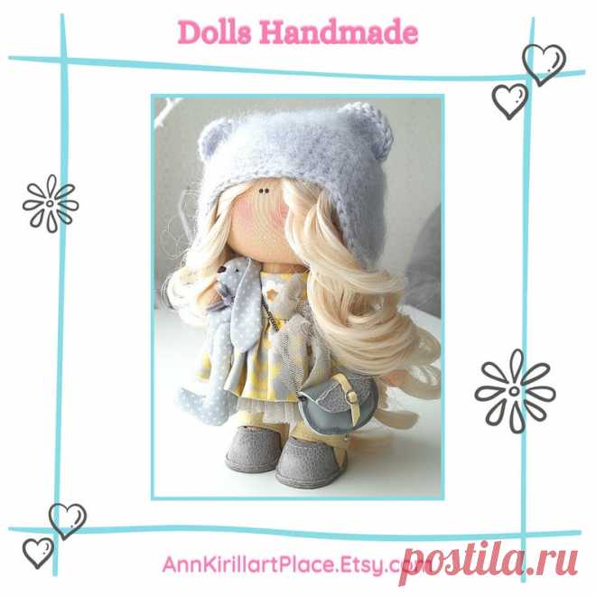 Nursery Tilda Doll Love Gift Doll Baby Doll Handmade | Etsy