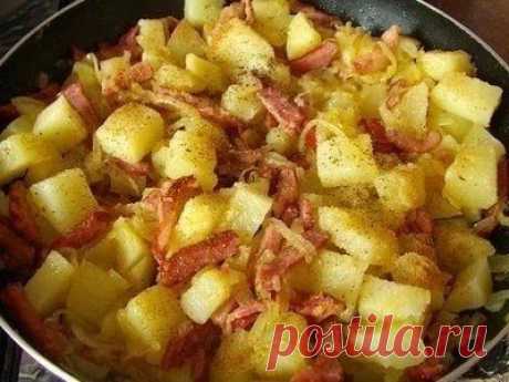 Как приготовить картофель по-крестьянски - рецепт, ингридиенты и фотографии