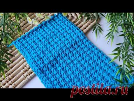Deep Blue Braided Beauty ~ Easy Tunisian Crochet Pattern Tutorial