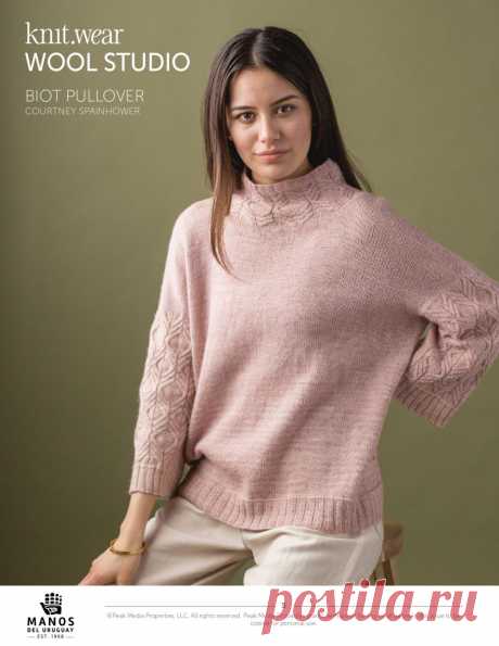 Пуловер "Biot" (спицы)