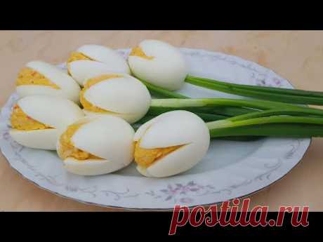 Закуска "Белые Тюльпаны"/Appetizer "White Tulips"