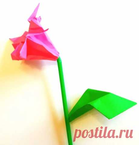 цветок колокольчик оригами из бумаги: 2 тыс изображений найдено в Яндекс.Картинках