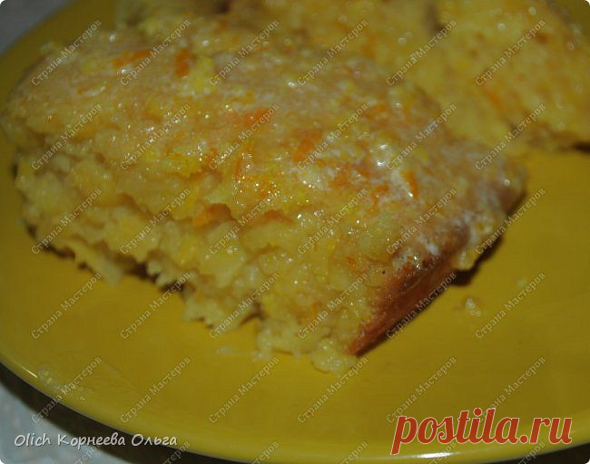 Рецепт апельсинового пирога