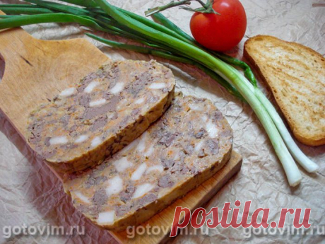 Печень прессованная для бутербродов Прессованная печень - это кусочки печени (куриной, свиной или говяжьей), сдобренные свиным салом и морковью, спрессованы в монолитный брусок, который удобно отрезать пластинами и укладывать на бутерброд...