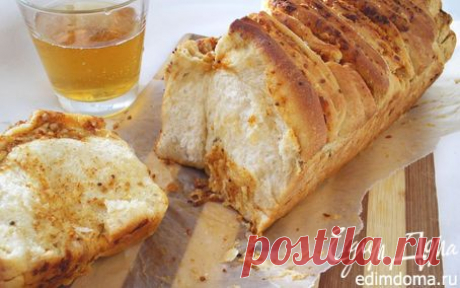 Хлебная гармошка на пиве с горчицей и сыром | Кулинарные рецепты от «Едим дома!»