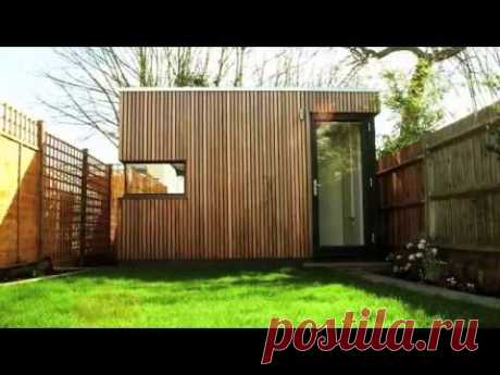 Garden Office Pod - Space solution for terraced south London house