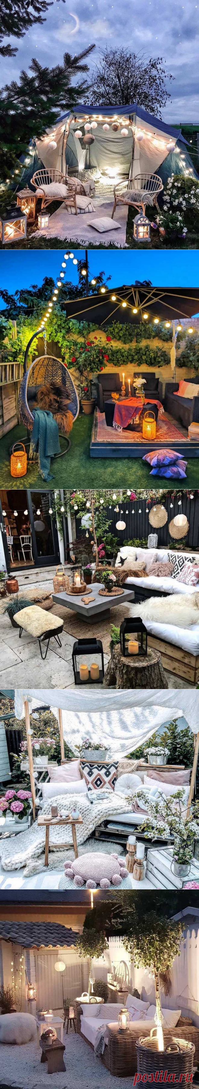 Bohemian Style Garden And Outdoor Living Ideas – Outdoor And Patio Ideas, Designs and DIY Plans.