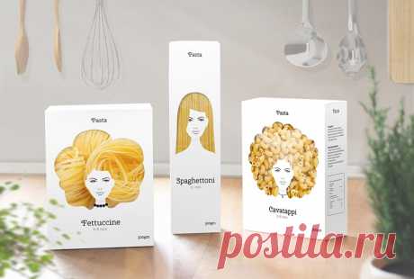 Good Hair Day Pasta (Concept) on Packaging of the World - Creative Package Design Gallery