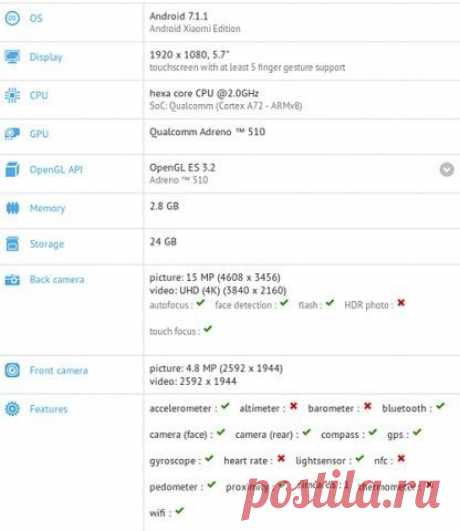 Xiaomi Redmi Note 3 Pro на Android 7.1.1 Nougat замечен в бенчмарке Xiaomi Redmi Note 3 Pro всего несколько недель назад получил глобальное обновление до Android Marshmallow, однако компания уже тестирует прошивку на базе операционной системы Android Nougat, причём самой последней версии - 7.1.1. Соответствующая запись появилась в базе данных бенчмарка GFXBench, что вселяет надежду на обновление Xiaomi Redmi Note 3 Pro в обозримом будущем. Напомним, смартфон оснащён 5,5-дюймовым Full…
