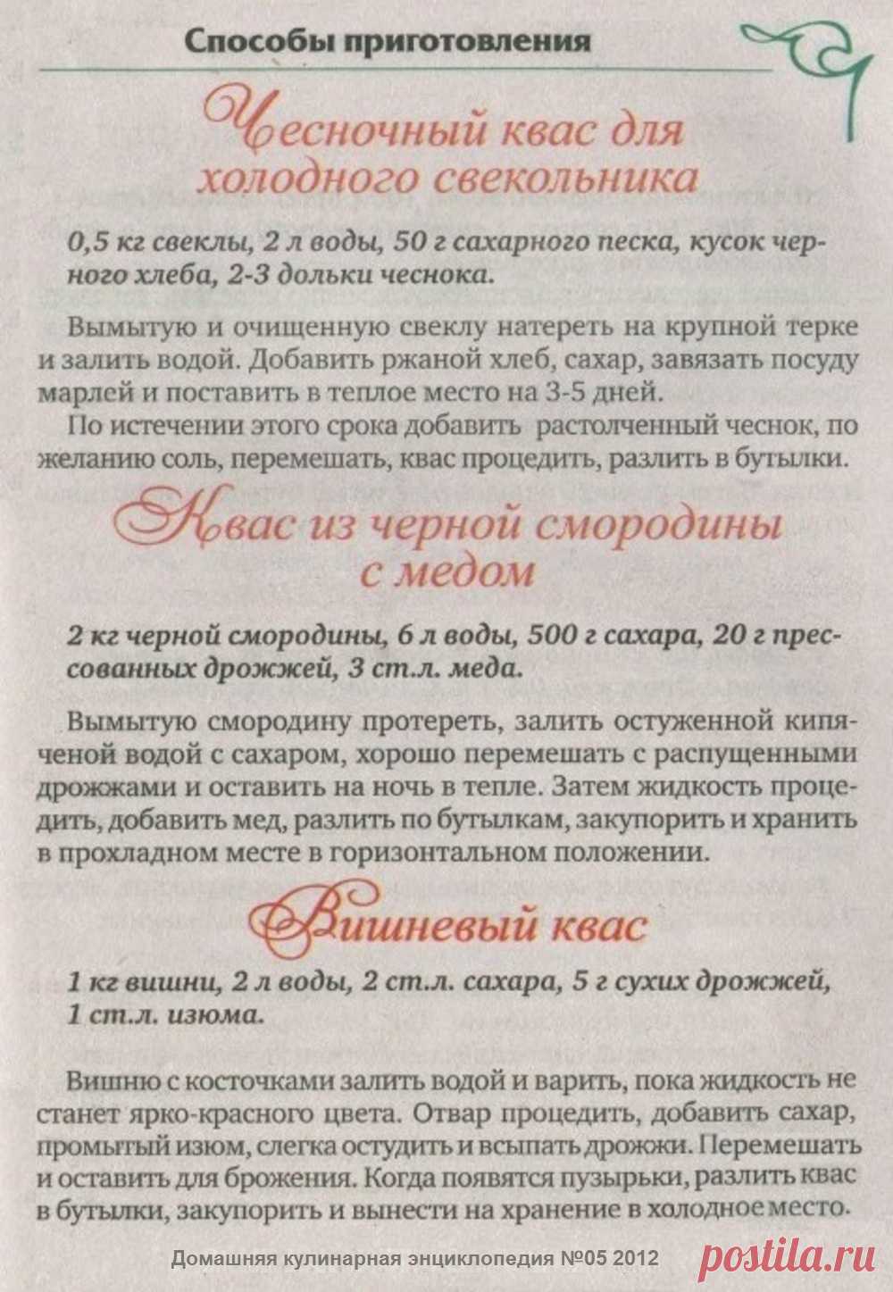 Чесночный квас для холодного свекольника. Квас из черной смородины с медом. Вишневый квас