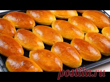Сладкие пирожки в духовке! Печеные пирожки с яблочным повидлом! Рецепт теста для пирожков!