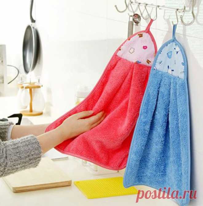 Отбеливаем кухонные полотенца / Как сэкономить