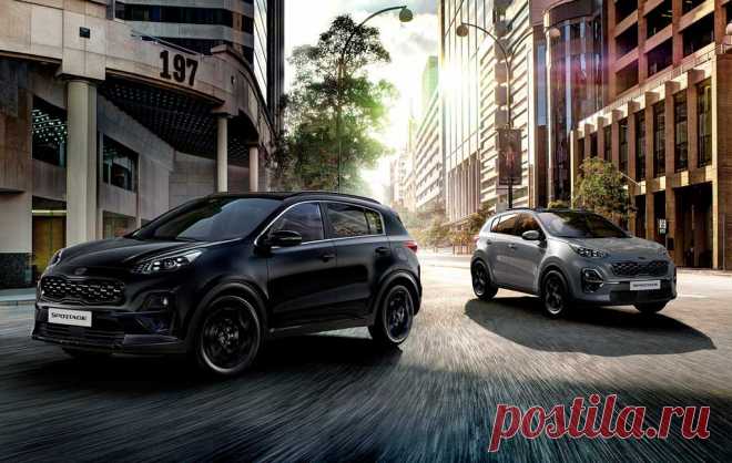 Кроссовер Kia Sportage Black Edition в России