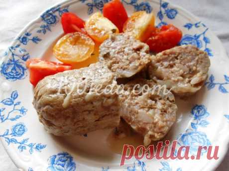 Домашняя колбаса с рисом: пошаговое фото - Праздничные закуски от 1001 ЕДА