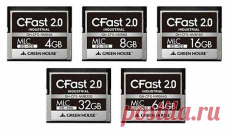 Green House представила новые карты памяти CFast 2.0 / Новости hardware / 3DNews - Daily Digital Digest