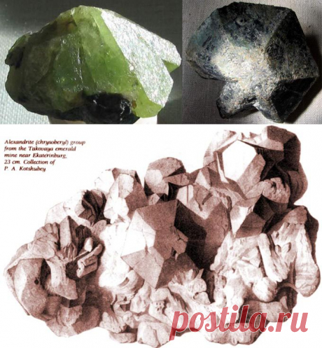 Александрит :: Свойства камней и минералов