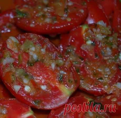 Быстрые помидоры по-корейски | Четыре вкуса