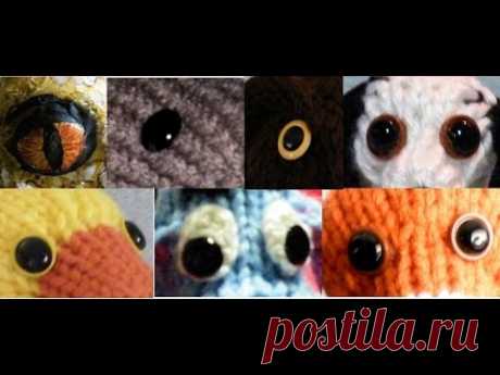 DIY Eyes for stuffed animals and crafts