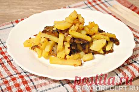 Грибы с картошкой - вкусное и питательное блюдо
