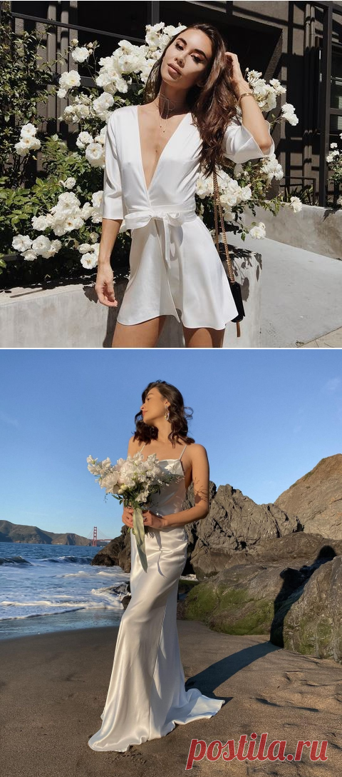Minimalist Summer Wedding Dresses To Shop Right Now | Ferbena.com | Fashion Blog & Magazine